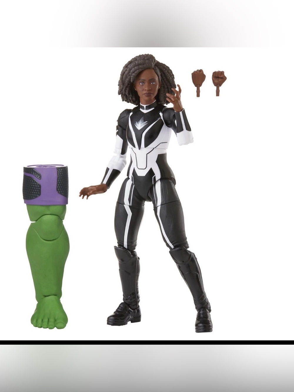 Hasbro Riri Williams Black & White Suit Action Figure